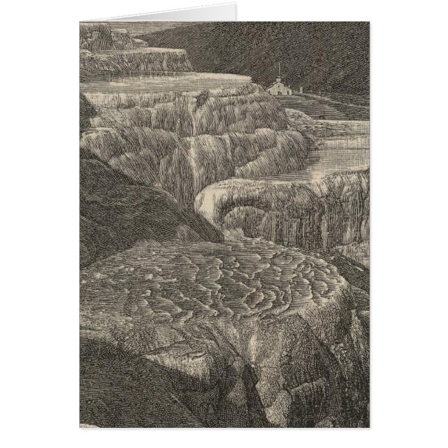 Cartão Primaveras Quentes de Mammoth (Frente)