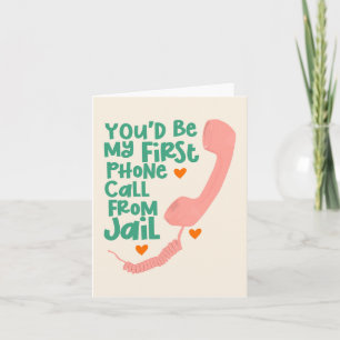 Cartão Primeira chamada telefônica