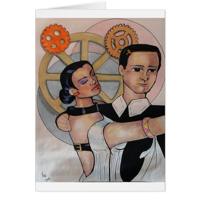 Cartão Primeira dança (Frente)