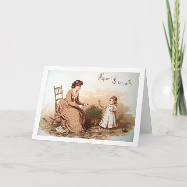 Cartão Primeira Etapa do Bebê (Frente)