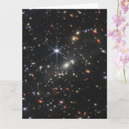 Cartão Primeira Visão de Campo Profundo do Universo de We