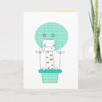 Primeiro aniversario Giraffe Hot Air Balloon Boy