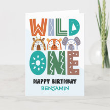 Primeiro aniversário selvagem um