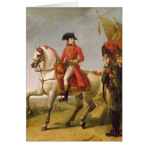 Cartão Primeiro cônsul de Napoleon Bonaparte