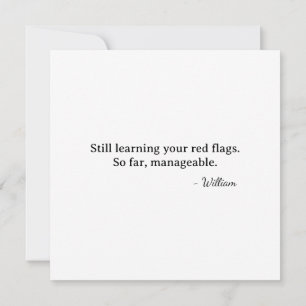 Cartão Primeiro Cupido da Taça da Raposa do Dia dos Namor