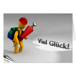 Cartão Primeiro Schultag