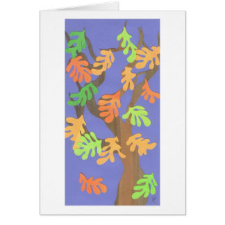 Cartão Primeiro sinal da queda