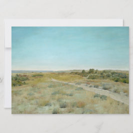 Cartão Primeiro Toque do outono: Paisagem no Estado de No