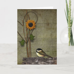 Cartão Primitive Greeting Card