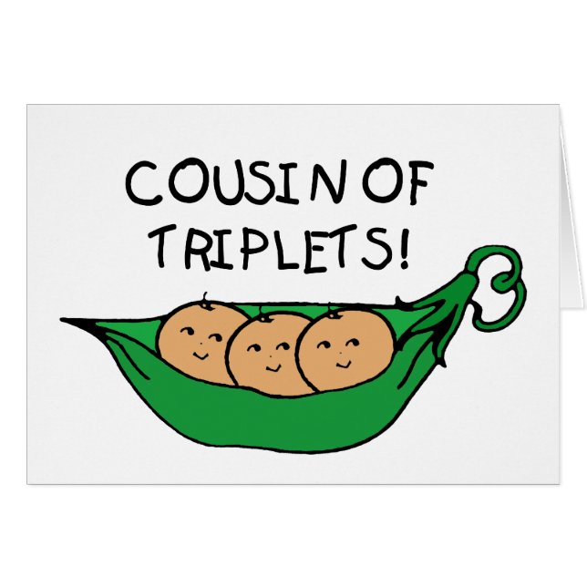 Cartão Primo do vagem das objectivas triplas (Frente Horizontal)