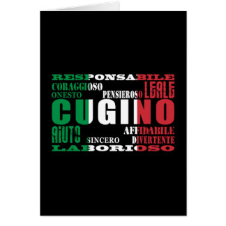 Cartão Primos italianos: Qualidades