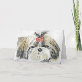 Cartão "Princesa Allie "