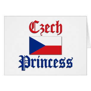 Cartão Princesa checa