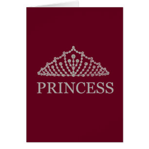 Cartão Princesa Coroa