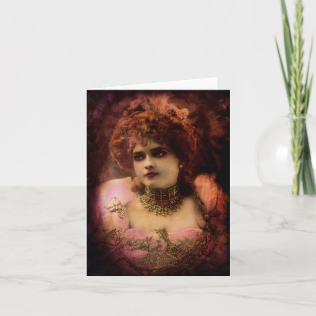 Cartão Princesa de boas coisas (Frente)