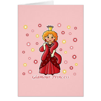 Cartão Princesa do encanto