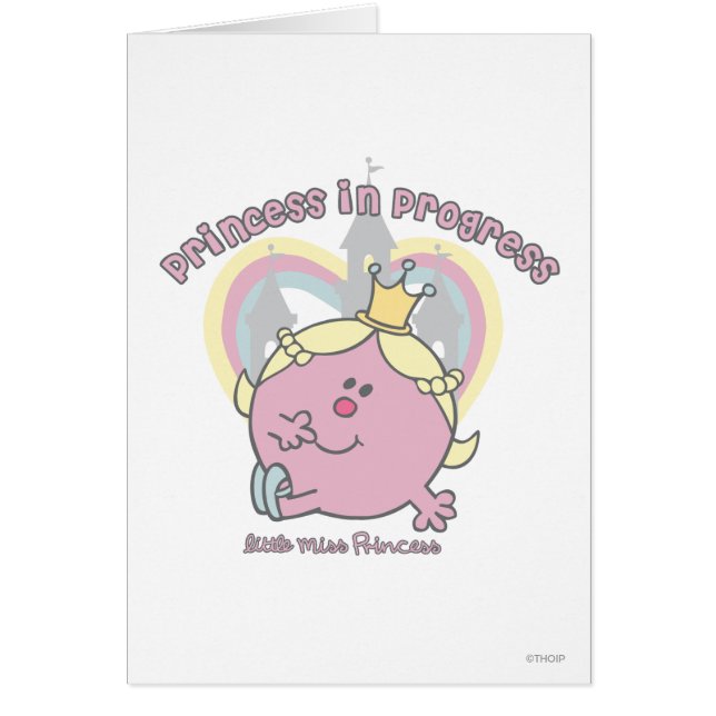 Cartão Princesa em Andamento (Frente)