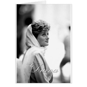 Cartão Princesa HRH Diana Egypt - Foto Pró
