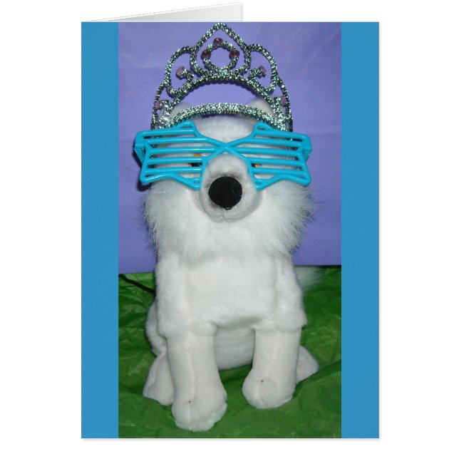 Cartão Princesa Humor/Tiara (Frente)