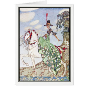 Cartão Princesa Minon-Minette por Kay Nielsen