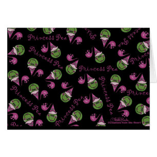 Cartão Princesa Pea