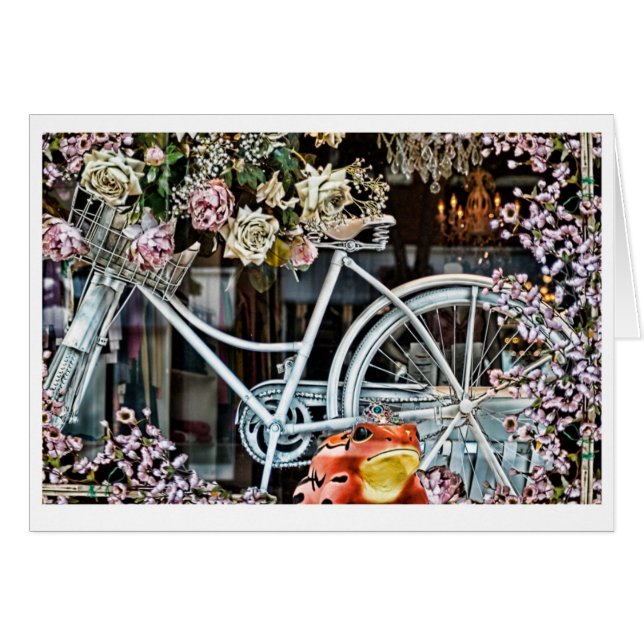 Cartão Princesa sapo (Frente horizontal)