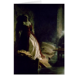 Cartão Princesa Tarakanova, 1864