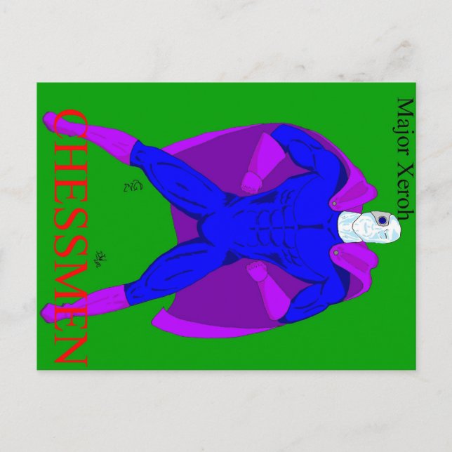 Cartão principal de Xeroh (Frente)