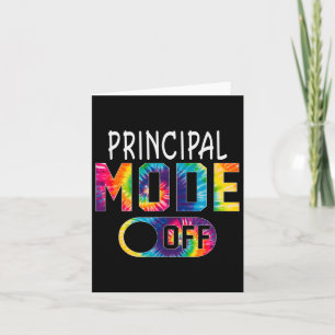 Cartão Principal Mode Off Feliz Dia Passado Da Escola Tie