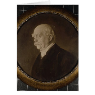 Cartão Príncipe Otto de Bismarck
