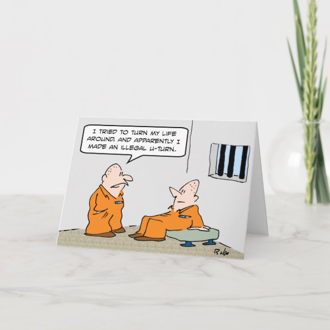 Cartão prisão ilegal (Frente)