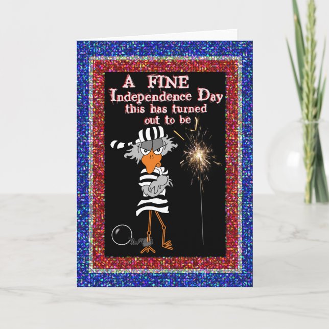 Cartão prisional: 4 de julho (Frente)