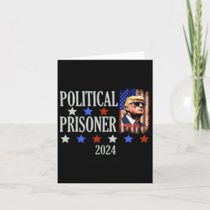 Cartão Prisioneiro Trump 2024