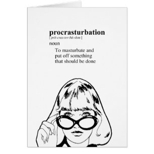 CARTÃO PROCRASTURBATION