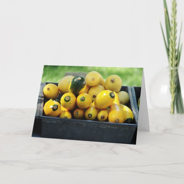 Cartão Produto de mercado do agricultor (Frente)