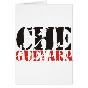 Cartão Produtos & design de Che Guevara!