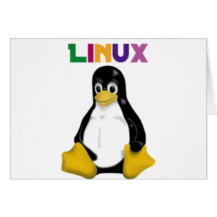 Cartão Produtos & design de Linux!