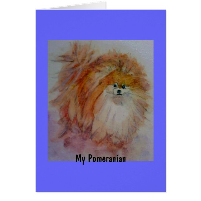 Cartão Produtos do presente da arte dos amantes da pata (Frente)