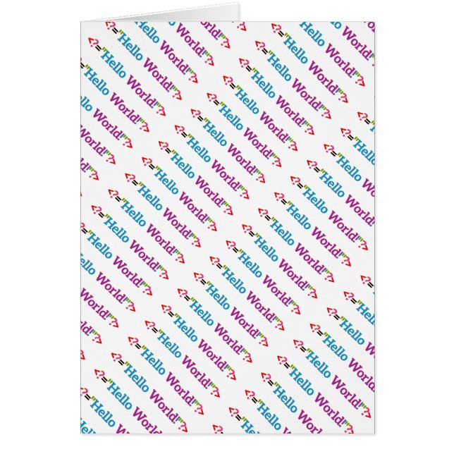 Cartão Produtos para Bebês Nerds (Frente)
