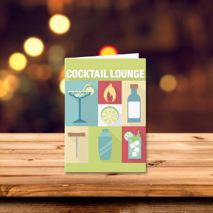 Cartão Professional Bartender Iconic Designed