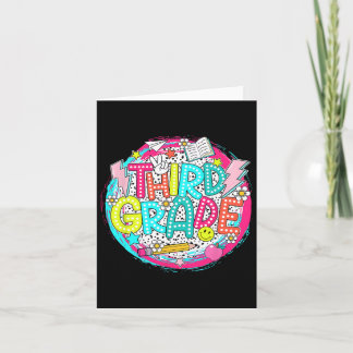 Cartão Professor da Terceira Série do 3º Time do Sonho da