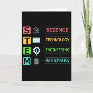 Cartão Professor de Matemática de Engenharia de Tecnologi