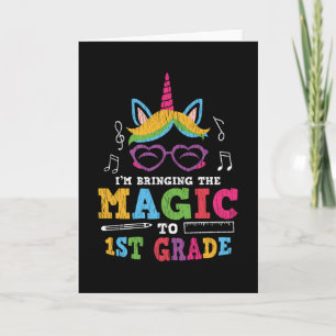 Cartão Professor do primeiro grau, Kid Squad Magic Unicor