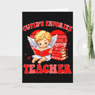 Cartão Professor Favorito de Cupido Para Professoras Meni