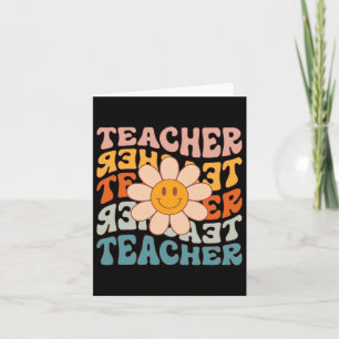 Cartão Professora Daisy Colorful - Professora da Escola E