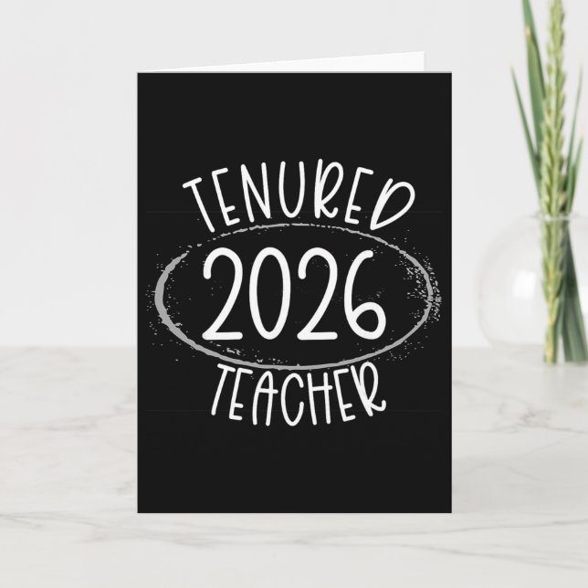 Cartão Professora Titular 2026 Mulheres Congrats Titulari (Frente)