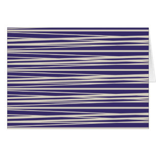 Cartão Profundamente - as listras roxas e brancas modelam