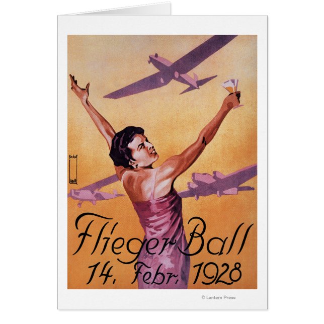 Cartão Programa de aviação no Hotel Wagner Promo Poster (Frente)