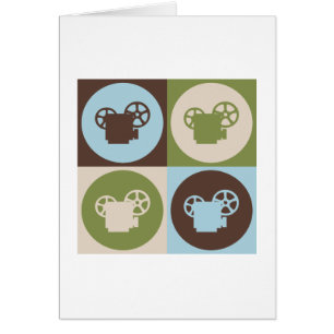 Cartão Projeção do pop art