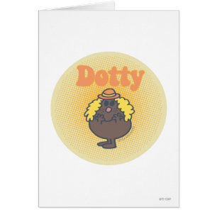 Cartão Projector pequeno da senhorita Dotty